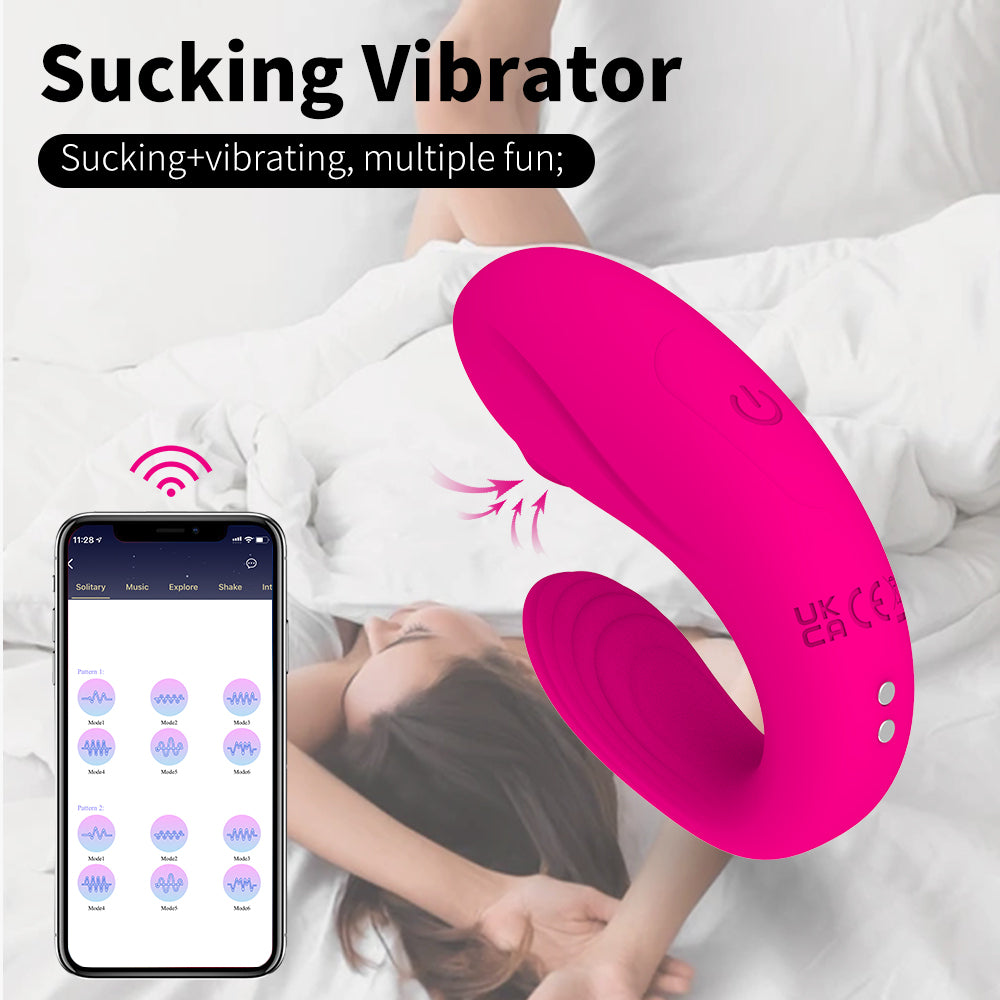 Suction & Vibration Power Play [App Control] 吸吮震动APP跳蛋 1522