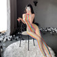 Rainbow body stocking V3 彩虹渔网连体衣V3 1432