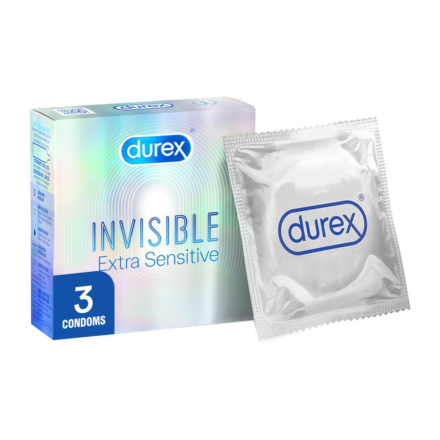 DUREX Invisible Condom -Extra Sensitive (3pc & 10pc) 杜蕾斯隐形安全套 0004