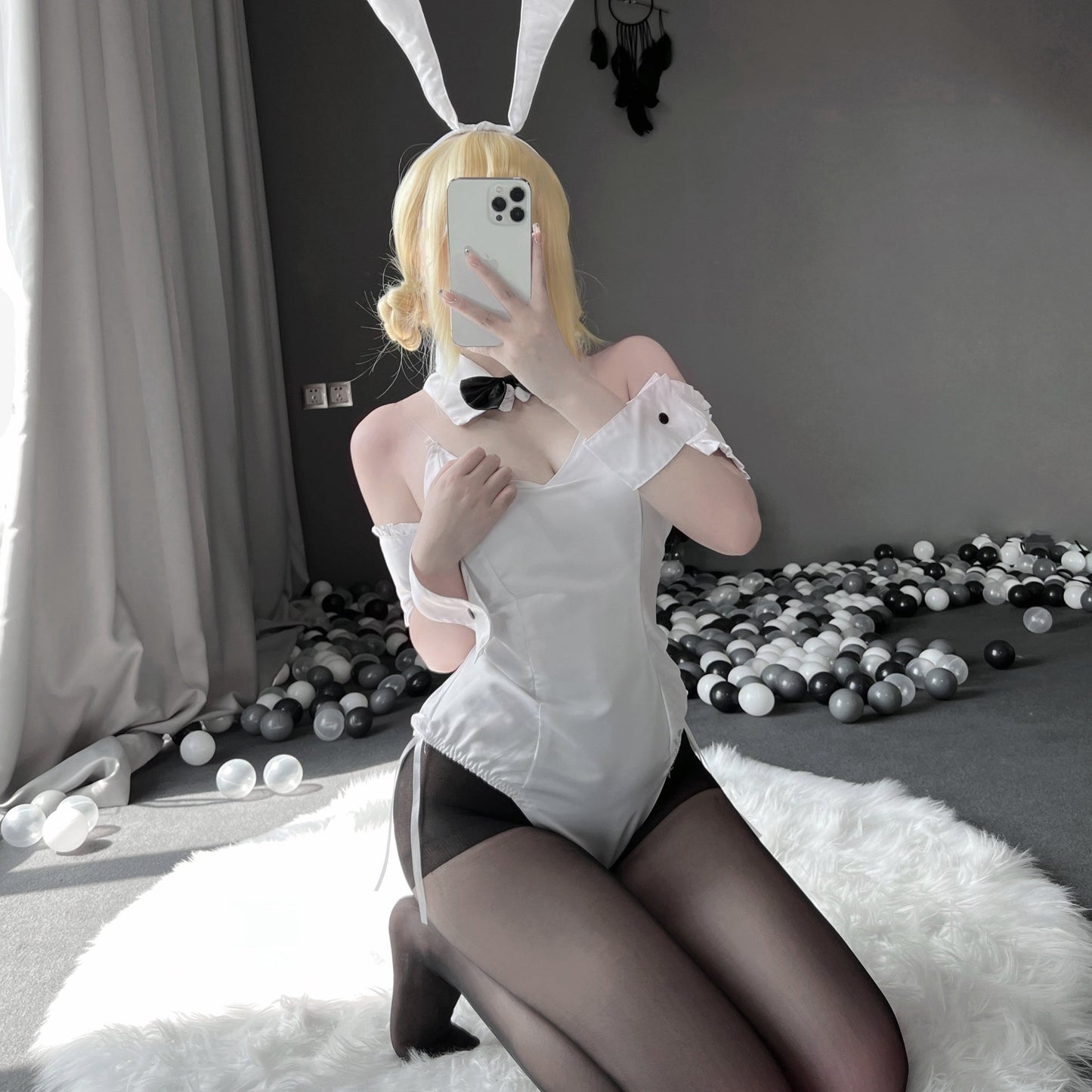 White bunny uniform 白色兔女郎制服 1310
