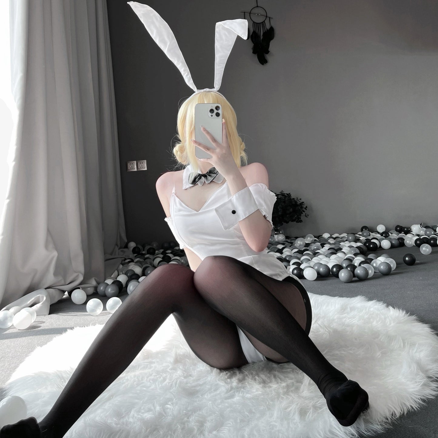 White bunny uniform 白色兔女郎制服 1310