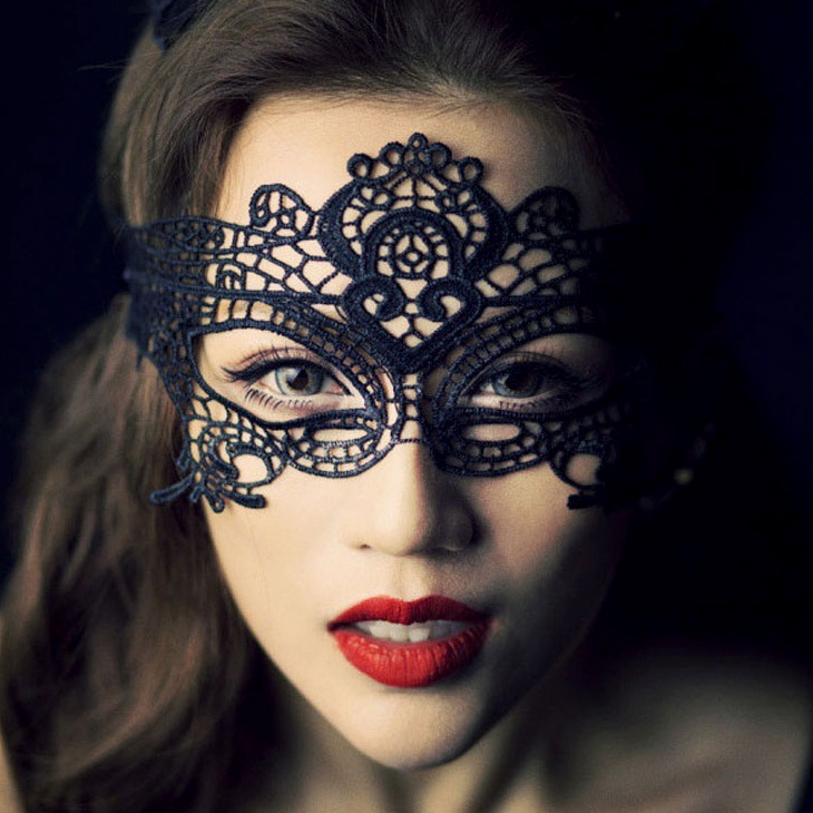 Black lace eye mask 镂空蕾丝眼罩 1074
